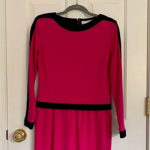 Vintage Pink Adrienne Vittadini Dress Size 6